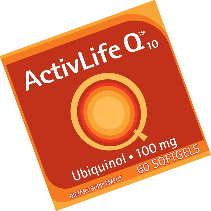 Enzymatic Therapy ActivLife Q10 Ubiquinol 100 mg, 60 softgels