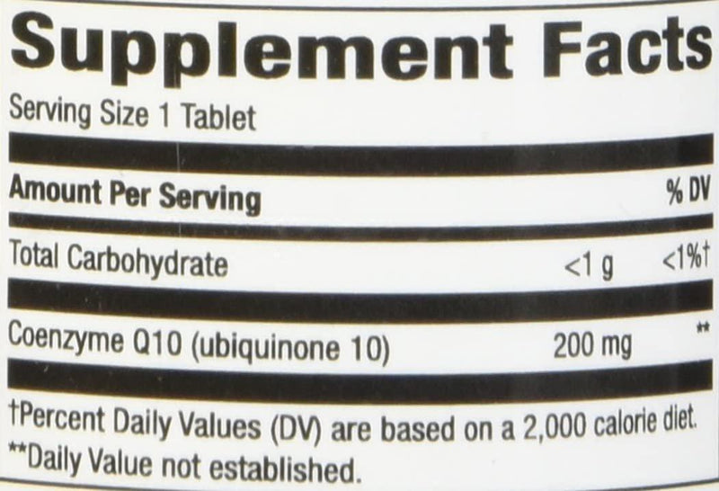 Enzymatic Therapy COQ10 Tablets, 30 Count