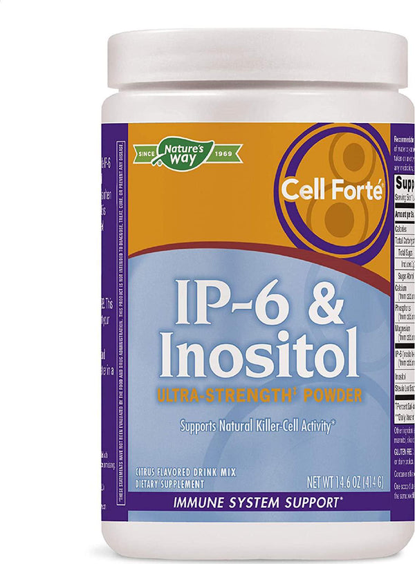 Enzymatic Therapy Cell Forte IP-6 Inositol Ultra Strength Powder Citrus Flavored 14 6 oz 414 g