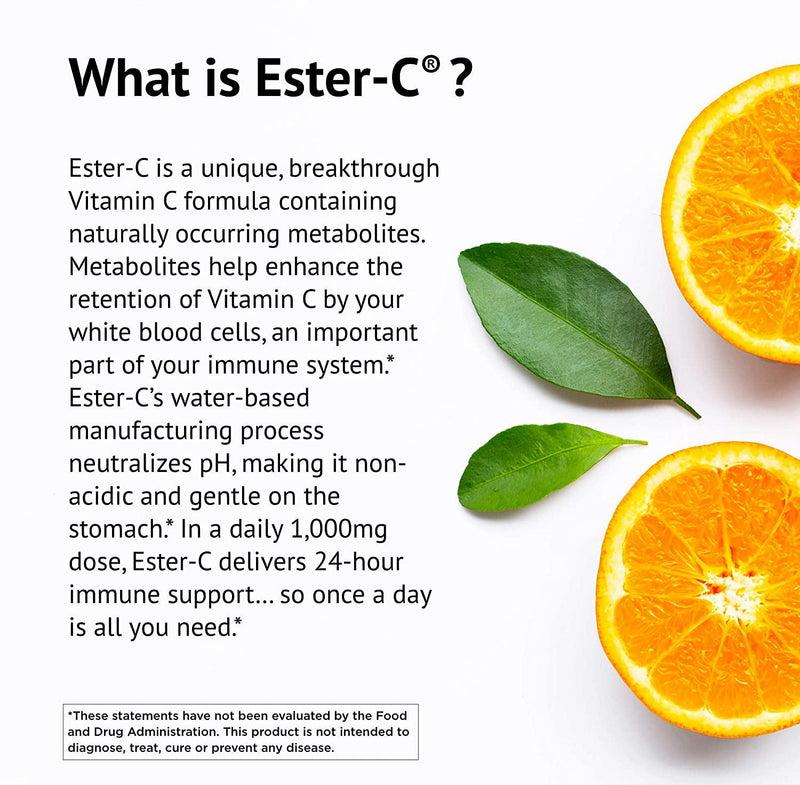 Ester-CÂ 500 mg Veg. Tablets 225