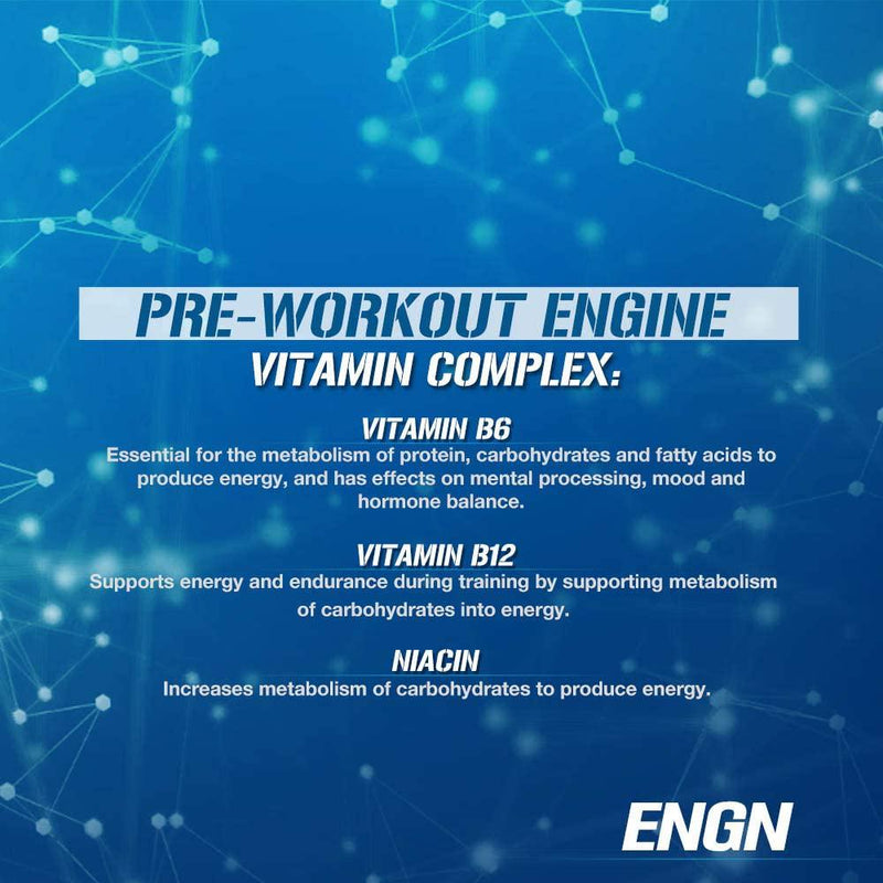 Evlution Nutrition ENGN Pre-Workout, Pikatropin-Free, 30 Servings, Intense Pre-Workout Powder for Increased Energy, Power, and Focus (Blue Raz)