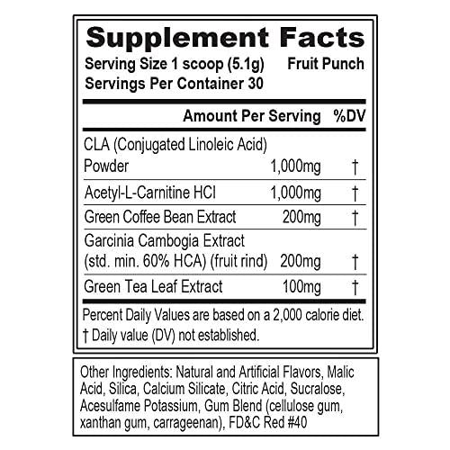 Evlution Nutrition Lean Mode Stimulant-Free Weight Loss Supplement with Garcinia Cambogia, CLA and Green Tea Leaf Extract, 30 Servings (Fruit Punch)