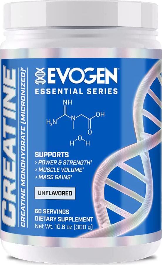 Evogen Nutrition Creatine Monohydrate | Premium Creatine Supplement for Muscle Growth, Increased Strength, Enhanced Energy Output, Anti-oxidant Support, and Improved Athletic Performance | Unflavored
