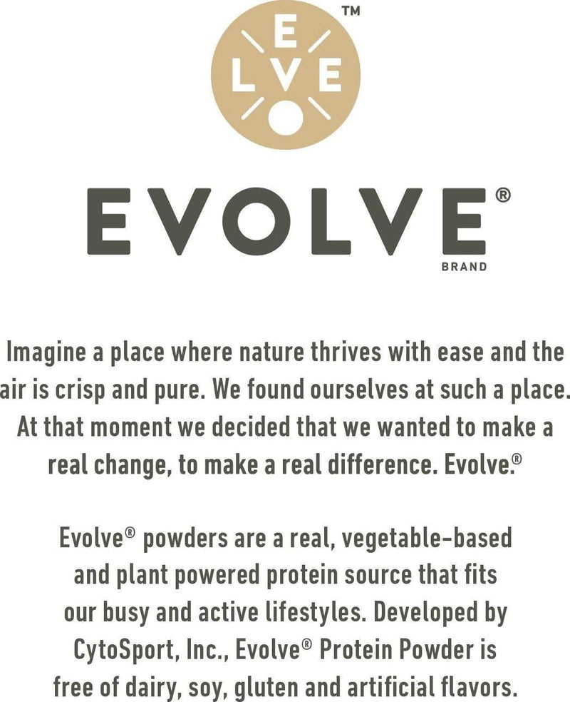 Evolve Protein Powder, Ideal Vanilla, 20g Protein,1 Pound