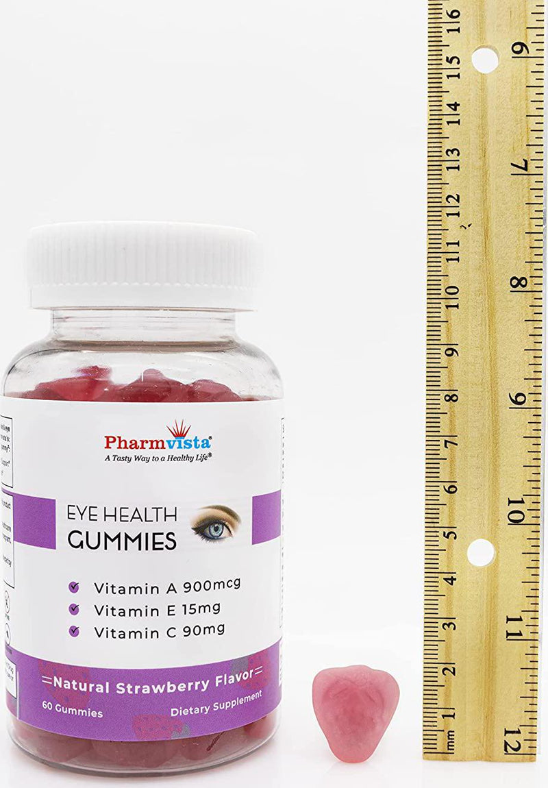 Eye Health Gummies - Vitamin A C E Supplement - 60 Count