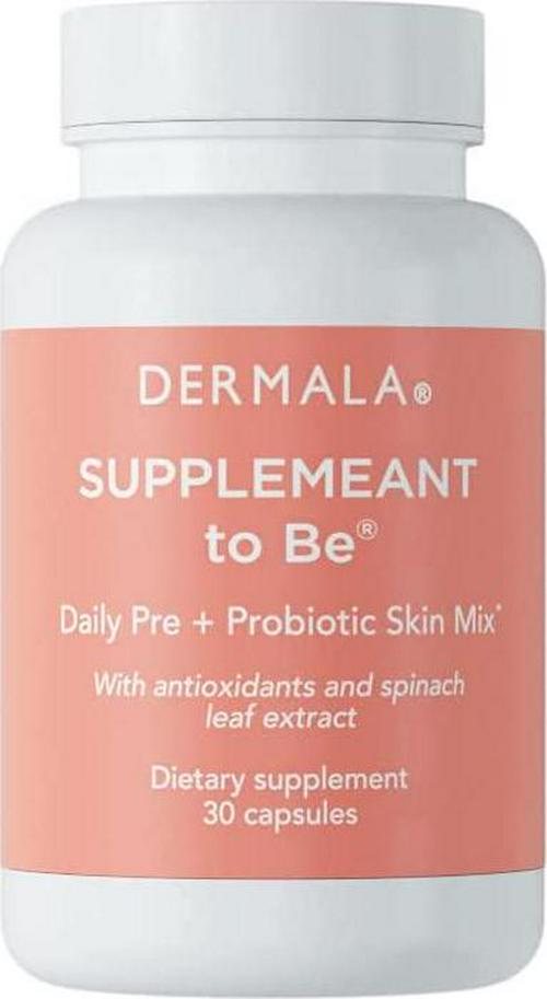 #FOBO SUPPLEMEANT to Be Daily Pre + Probiotic Skin Mix by Dermala - with Vitamins and Antioxidants - Get Clear, Acne-Free, and Healthy Skin