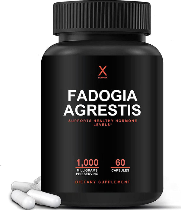 Fadogia Agrestis 1000mg - USA Third Party Tested - Powerful Extract to Support Athletic Performance - Fadogia Agrestis Supplement - by Humanx