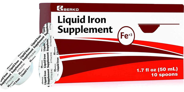 Ferifer Liquid Iron Supplement 40mg/5ml Spoon Syrup, 10 Spoons in a Pack of 100ml