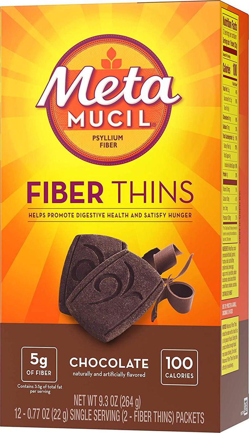 Fiber Thins Fiber Supplement, 12 Servings