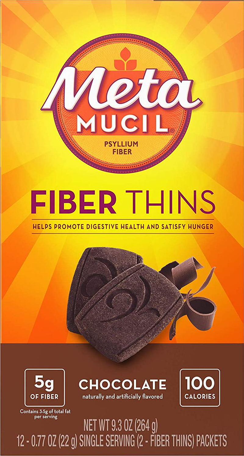 Fiber Thins Fiber Supplement, 12 Servings