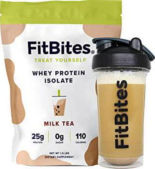 FitBites Whey Protein Isolate (Milk Tea)