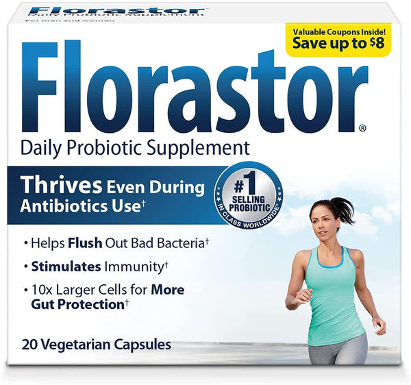 Florastor Capsules, 20 Capsules/ 250 mg
