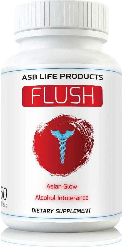 Flush Prevention Asian Glow Alcohol Intolerance Pills Red Face Supplements Clinically formulated Fastest Absorption Hangover Relief