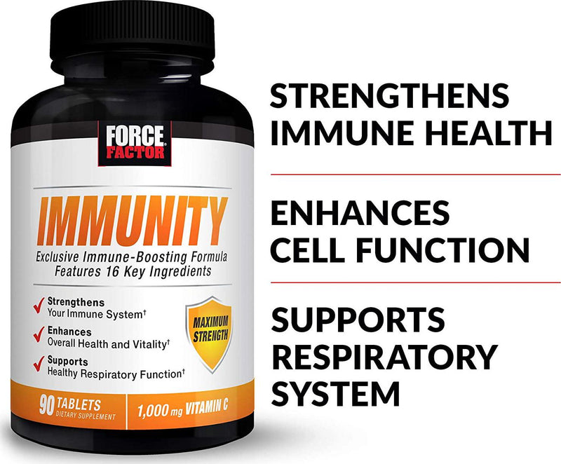 Force Factor Immunity 90ct 3-pack, 270 Count