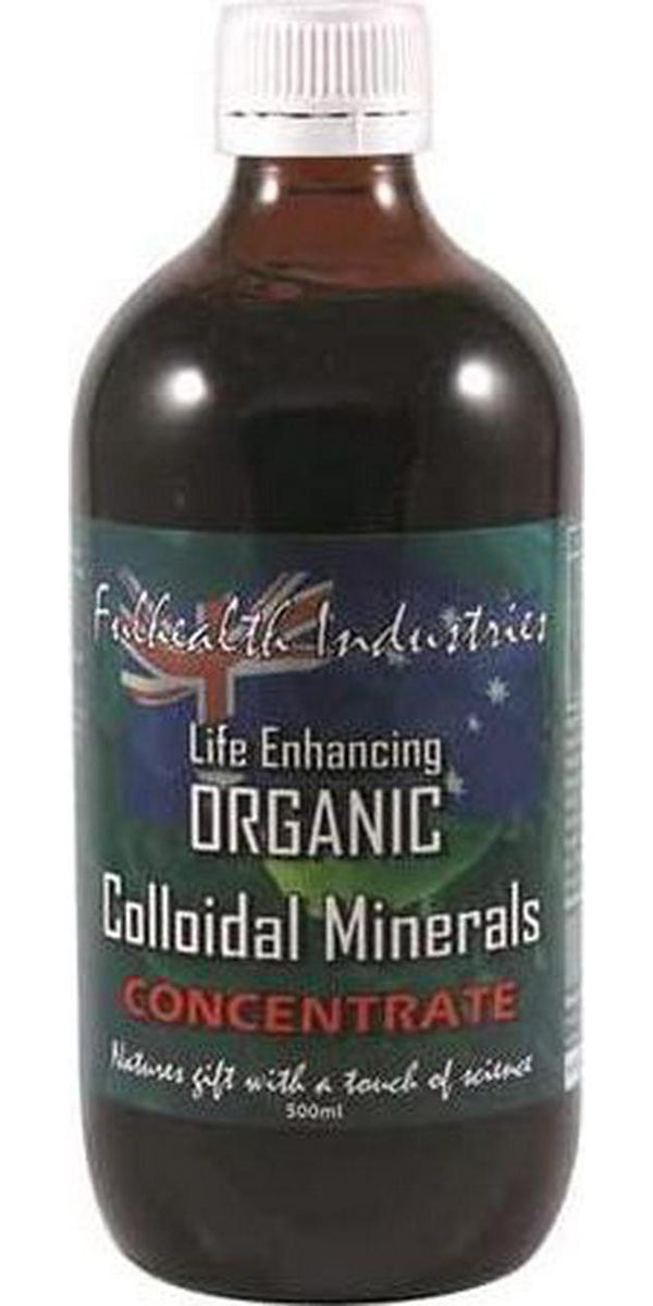 Fulhealth Organic Concentrate Colloidal Minerals 500 ml, 500 milliliters