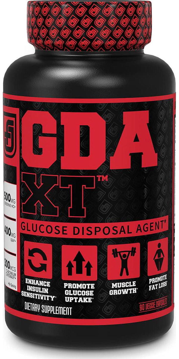 GDA XT Glucose Disposal Agent - Nutrient Partitioning Supplement, Glucose Support w/ GS4, Chromax Chromium, Berberine, More - Powerful Muscle Builder and Body Recomposition Agent - 60 Veggie Capsule