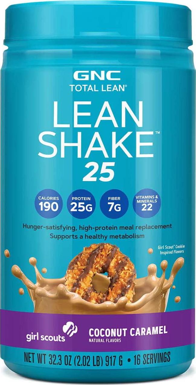 GNC Total Lean Lean Shake 25 Girl Scout - Coconut Caramel