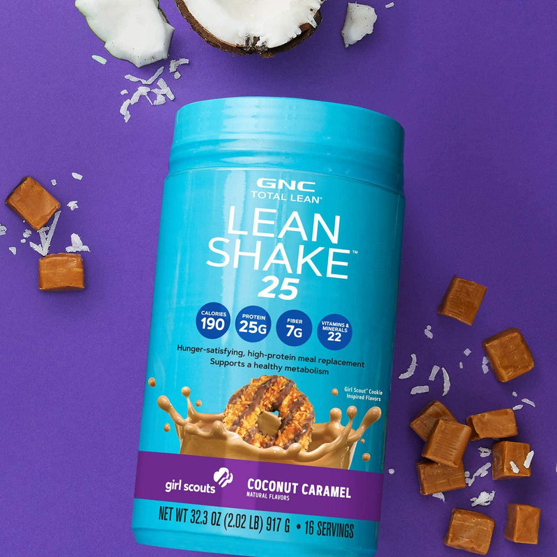 GNC Total Lean Lean Shake 25 Girl Scout - Coconut Caramel