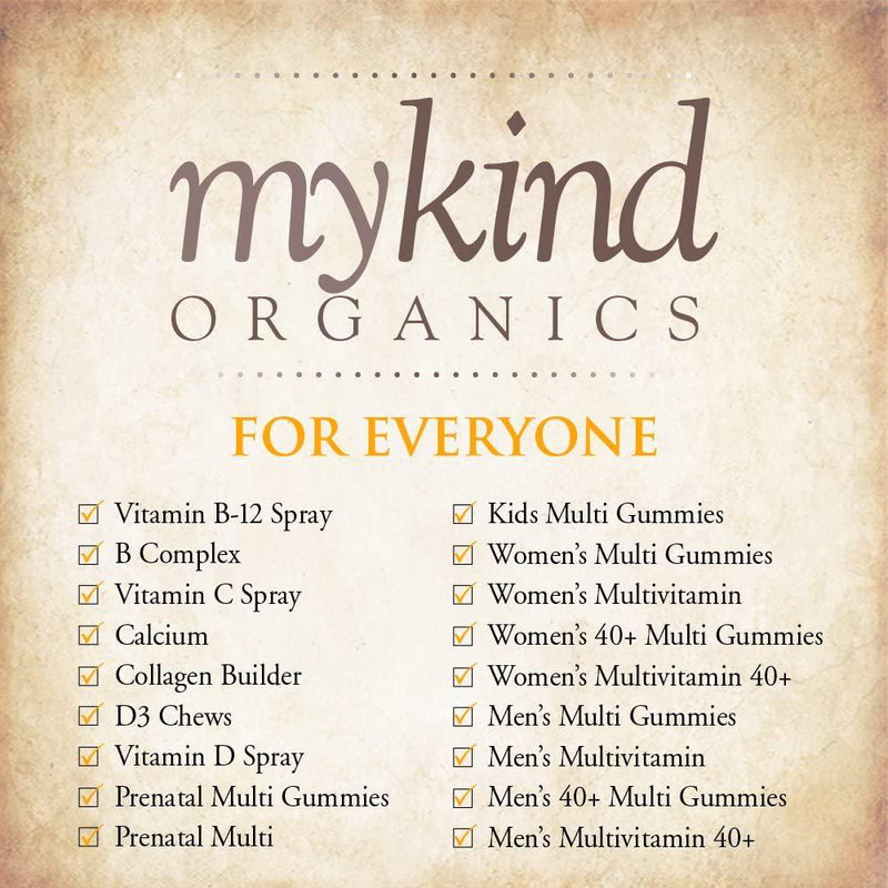 Garden of Life D3 Vitamin - mykind Organic Whole Food Vitamin D Supplement with Plant Omegas, Vegan, Vanilla, 2oz Liquid - Packaging May Vary