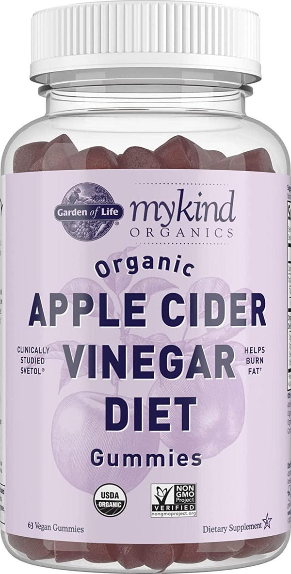 Garden of Life Garden Of Life Mykind Organics Apple Cider Vinegar Diet 63 Gummies, 63 Count