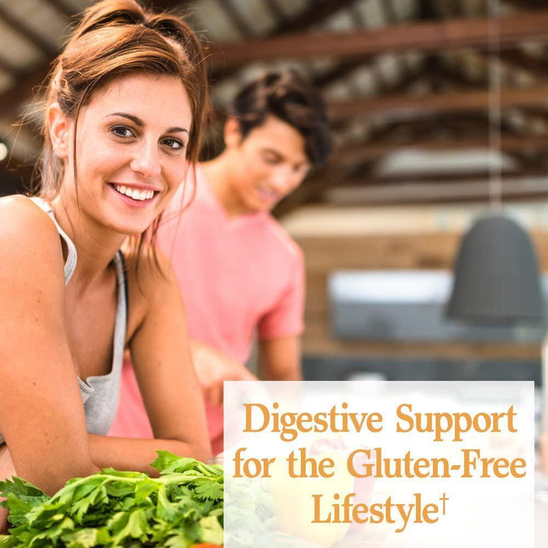 Garden of Life Gluten Free Support - Vegetarian Digestive Enzymes for Gluten and Dairy Support, 90 Capsules