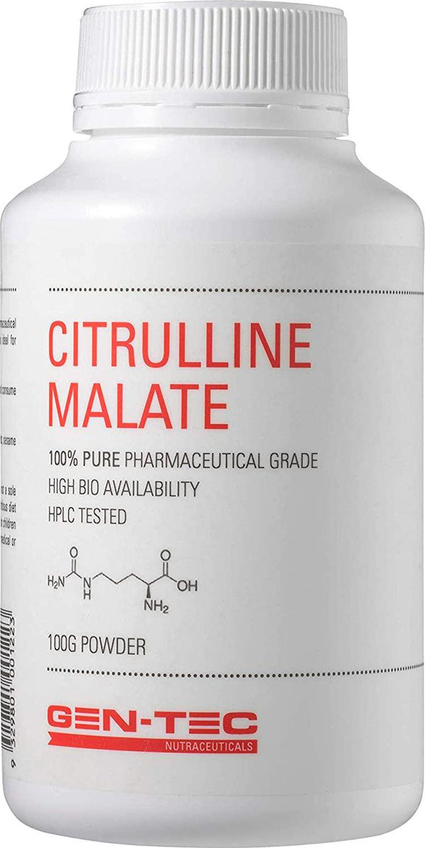 Gen-Tec Nutrition Citrulline Malate Powder, 100 Grams