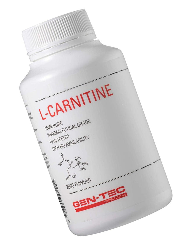 Gen-Tec Nutrition L-Carnitine Powder, 200 Grams