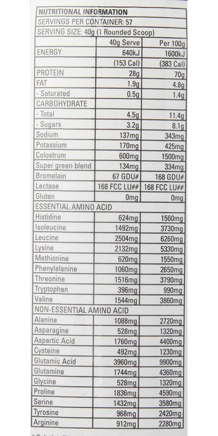 Gen-Tec Nutrition Macro Pro 7 Protein Vanilla Powder, 2.27 Kilograms