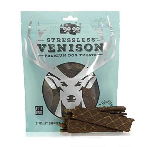 GoGo Stressless Multi Protein Bundle Pack ( 12oz Bars ) 1X Stressless Beef 1X Stressless Venison