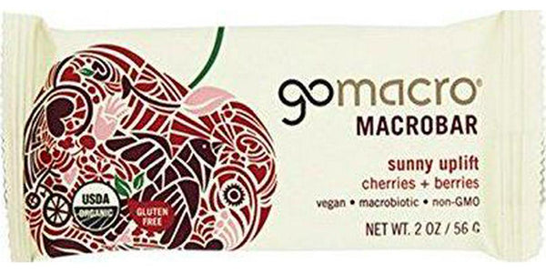 GoMacro Organic Macrobars Cherries and Berries (Pack of 4)
