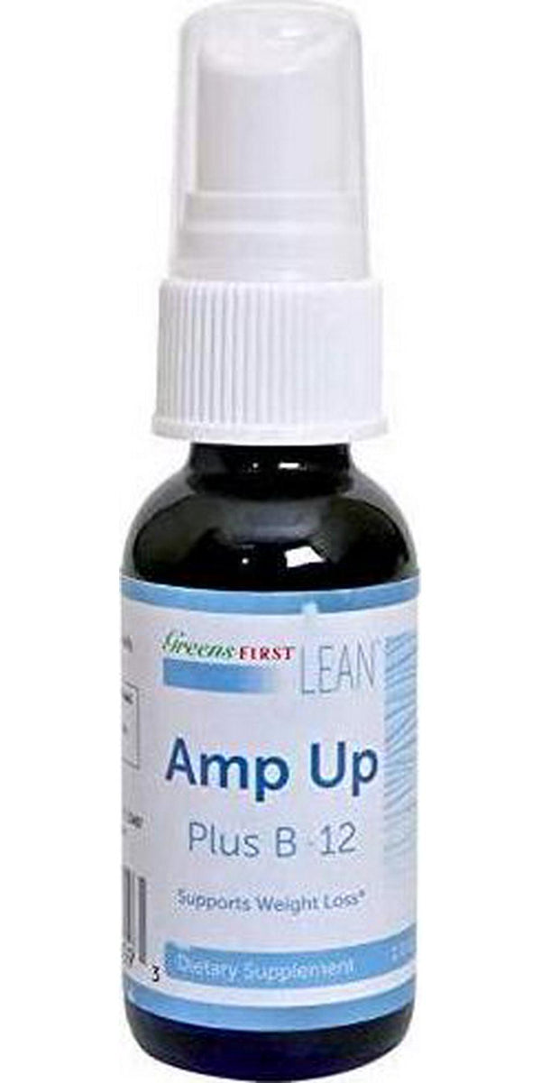 Greens First Lean Amp Up Plus B-12 Dietary Supplement Spray – Nutritional Supplement – Diet Spray – 30 Servings per Bottle