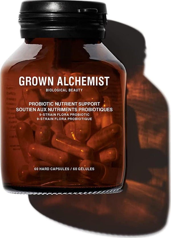 Grown Alchemist Probiotic Nutrient Support: 9-Strain Flora Probiotic