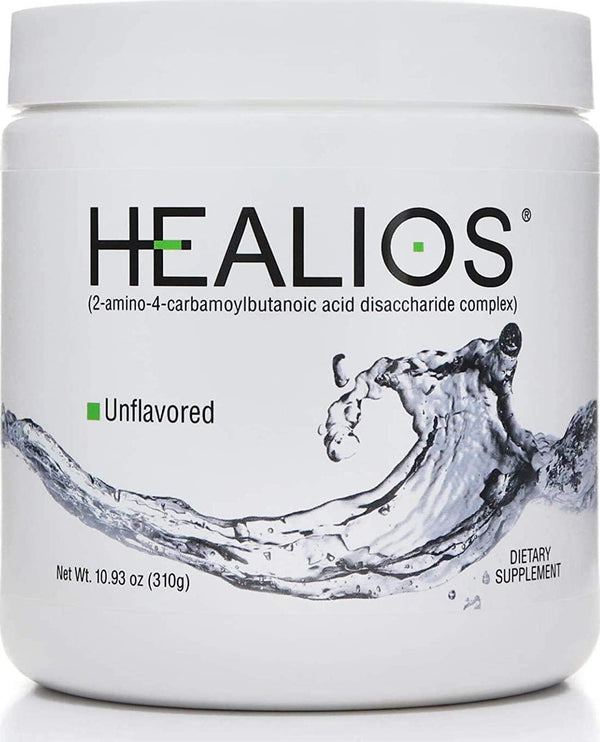 HEALIOS UNFLAVORED Oral Health and Dietary Supplement, Powder Form, Naturally Sourced L-Glutamine Trehalose L-Arginine, 11.78 Ounces