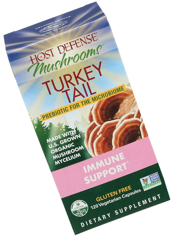 HOST DEFENSE Turkey Tail, 120 Count