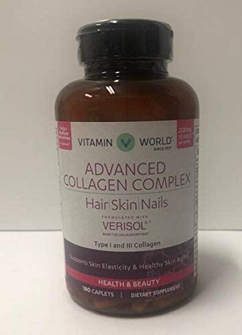 Hair Skin Nails Advanced Formula 180 caplets