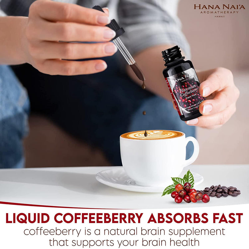 Hana Naia Coffee Fruit Extract, Brain Booster and Brain Health Supplem