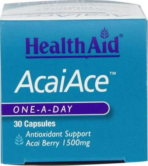 HealthAid AcaiAce Acai Berry 1500 mg - 30 Capsules