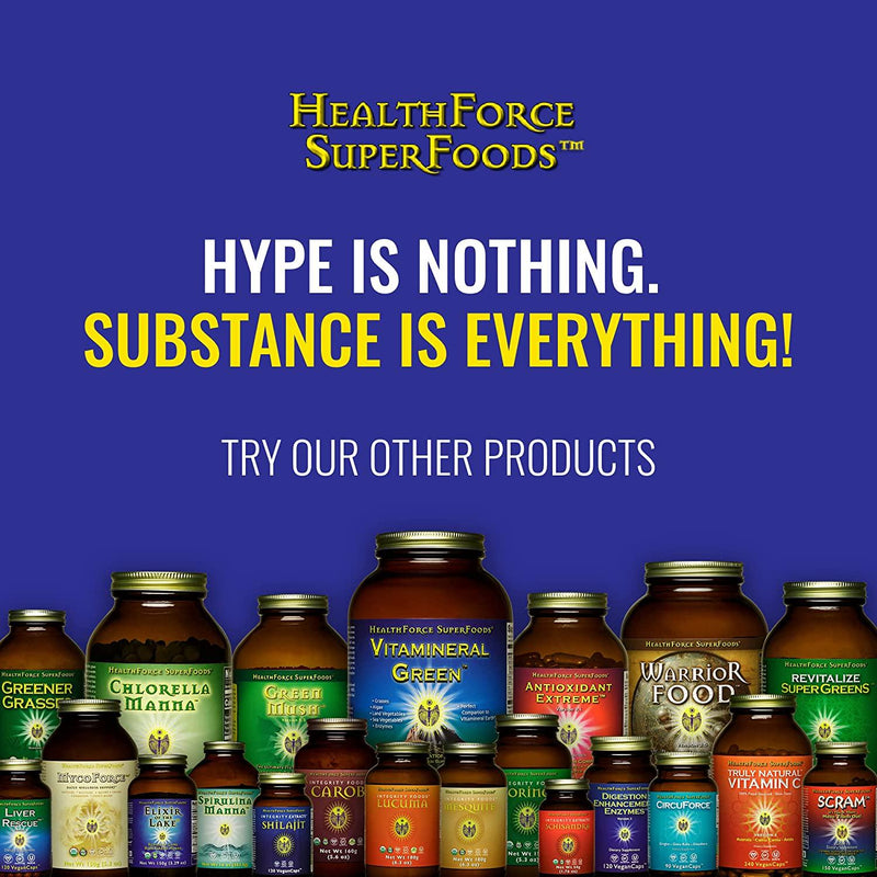 HealthForce SuperFoods Intestinal Movement Formula - 50 VeganCaps - All-Natural Herbal Laxative - Supports Bowel Regularity - Gluten Free - 25 Servings