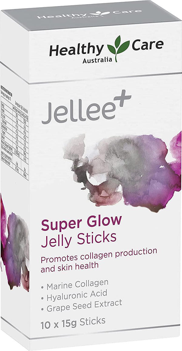 Healthy Care Jellee Super Glow Jelly Sticks, Silver, 150 g