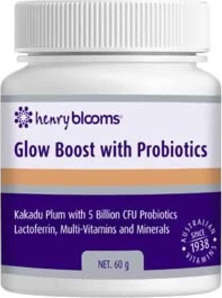 Henry Blooms Glow Boost with Probiotics Oral Powder 60g