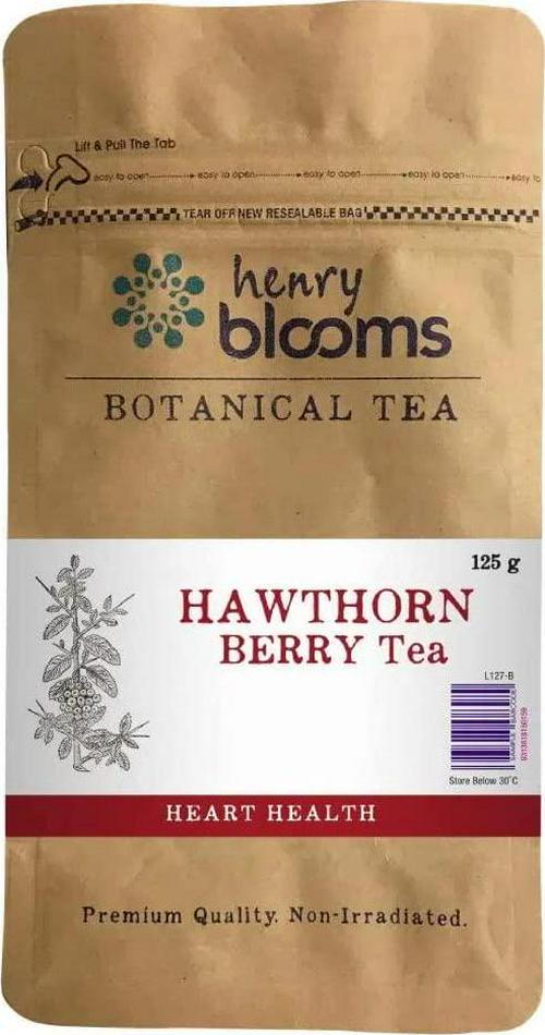 Henry Blooms Hawthorn Berries Herbal Tea, 125g