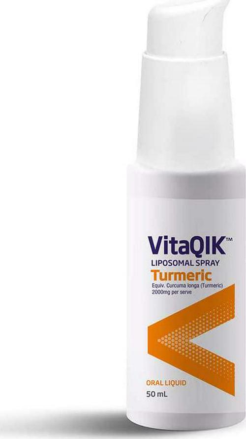 Henry Blooms Vitaqik Liposomal Turmeric Spray 50 ml