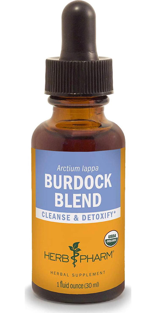 Herb Pharm Burdock Blend Liquid Extract to Support Cleansing and Detoxifying - 1 Ounce (DBURD01)