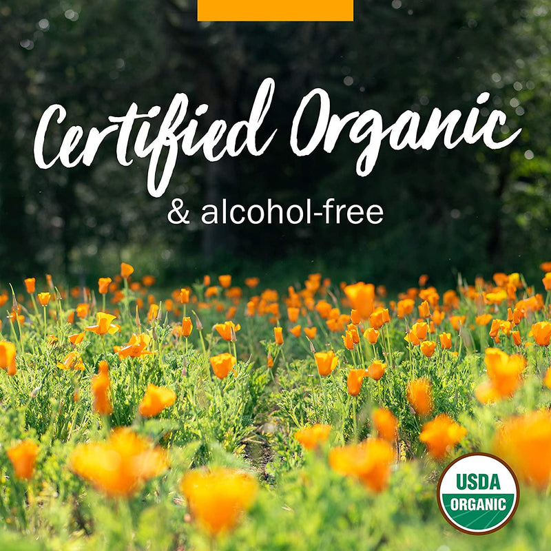 Herb Pharm Certified Organic Alcohol Free Black Elderberry Glycerite for the Immune System, 1 Ounce