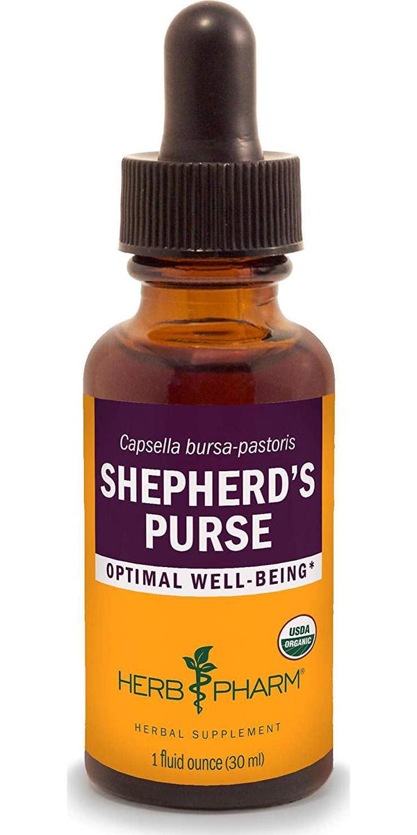 Herb Pharm Certified Organic Shepherd&#039;s Purse Liquid Extract, 1 Oz