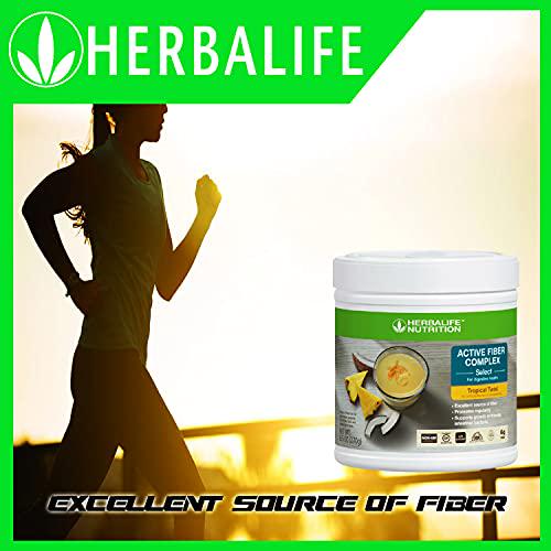 HerbalifeHERBALIFE Active Fiber Complex Select: Tropical Twist 270g for Digestive Health, No Artificial Flavors or Sweeteners, Gluten-Free, Made with Non-GM Ingredients, Certified Vegetarian