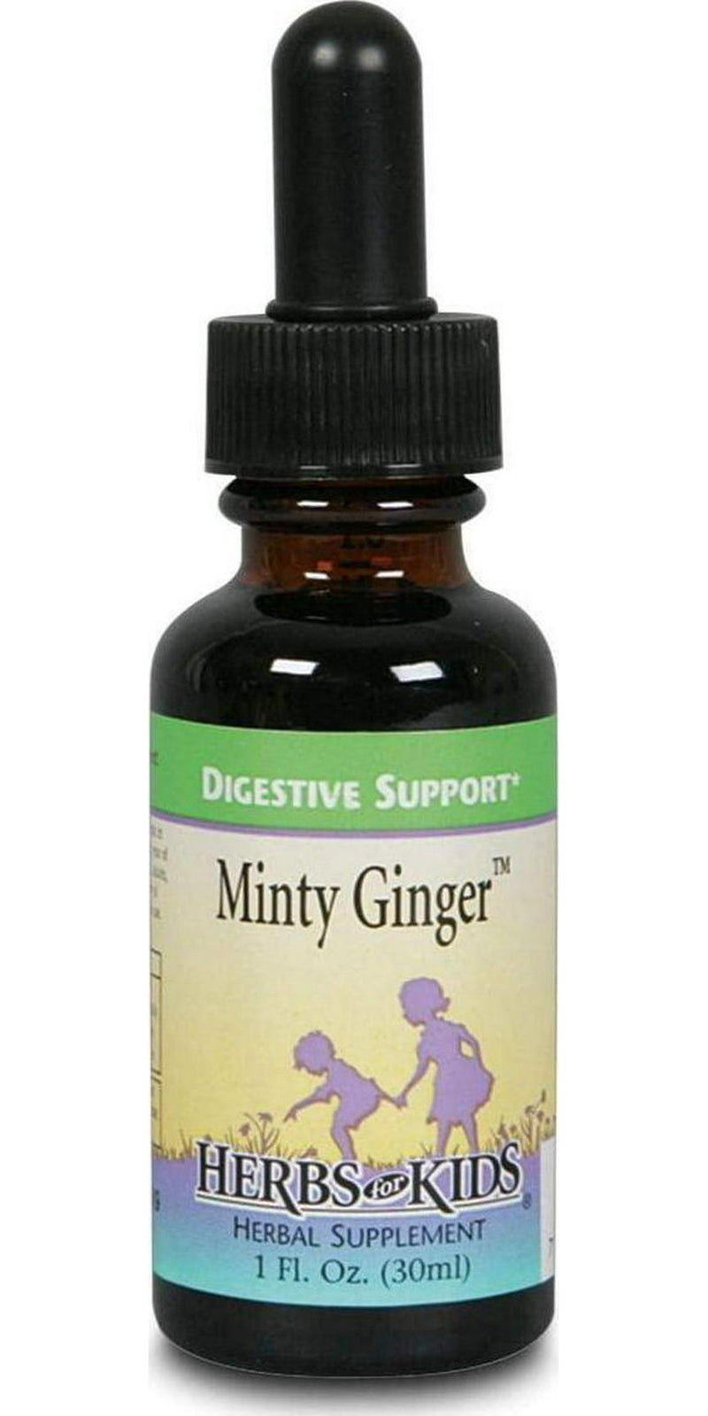 Herbs for Kids Minty Ginger, Liquid, Unflavored (Btl-Glass) | 1oz