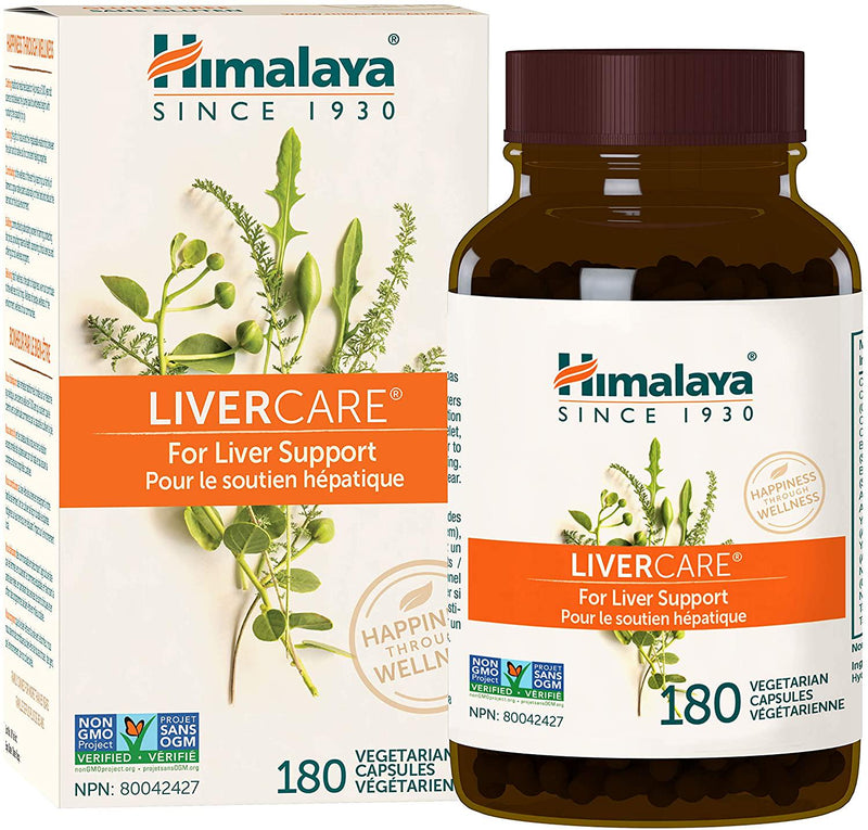 Himalaya LiverCare for Liver Cleanse and Liver Detox 375 mg, 180 Capsules, 90 Day Supply
