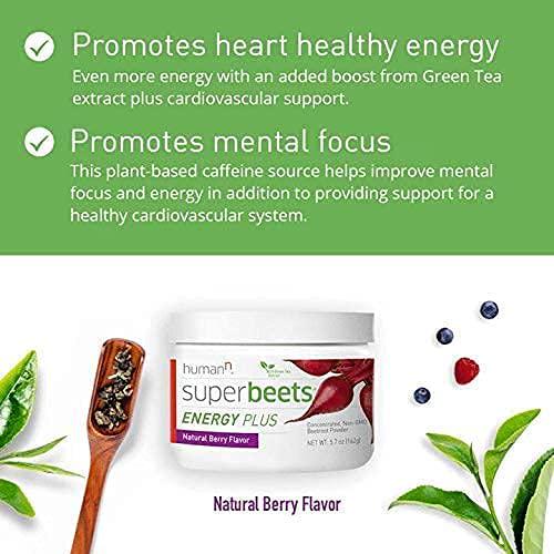 HumanN SuperBeets Energy Plus and SuperBeets Memory + Focus Chews
