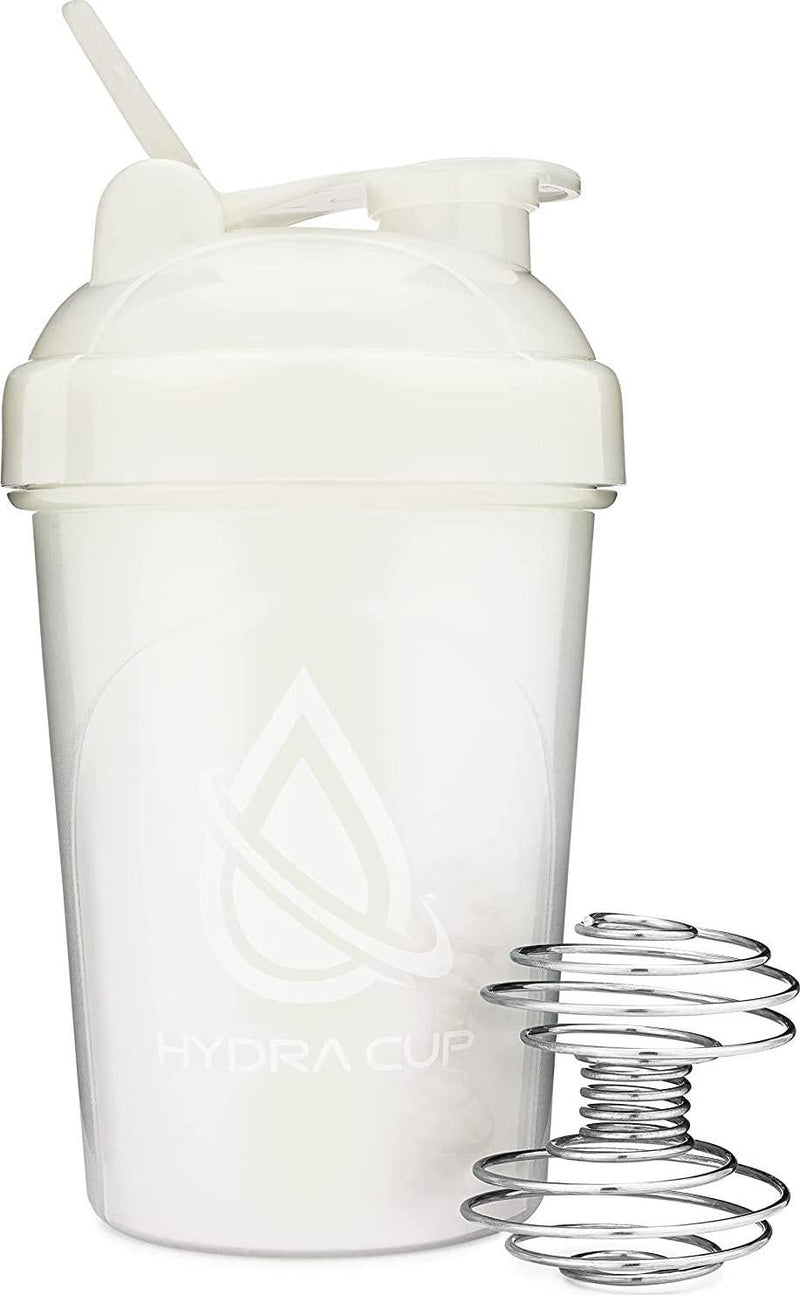 Hydra Cup [4 PACK] Dual Threat Shaker Bottles, 30-Ounces, 2-in-1